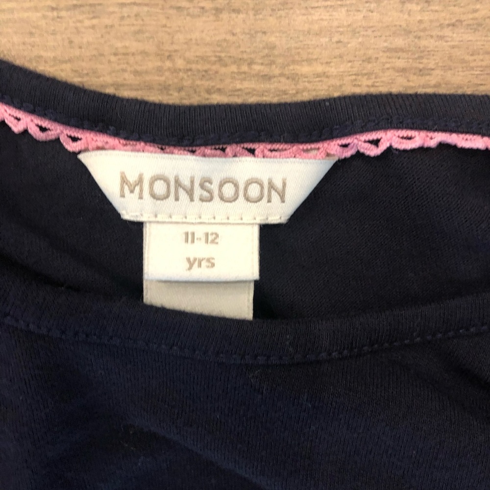 Monsoon Top and Skirt. Size 11-12 years - Picture 2 of 2